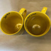 Laugh Out Loud, Wink Kiss XOXO Emogi Mugs-Pair