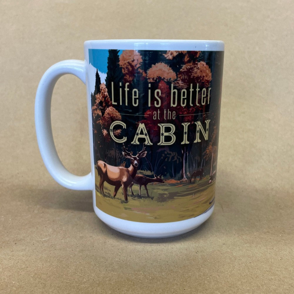 Life is Better at the Cabin Mug