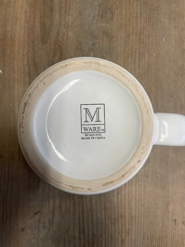 M Ware Car Talk Speckled Heavy Mug
