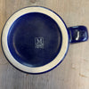 M Ware Gander Mountain "Heavy" Blue Speckled Mug