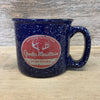 M Ware Gander Mountain "Heavy" Blue Speckled Mug