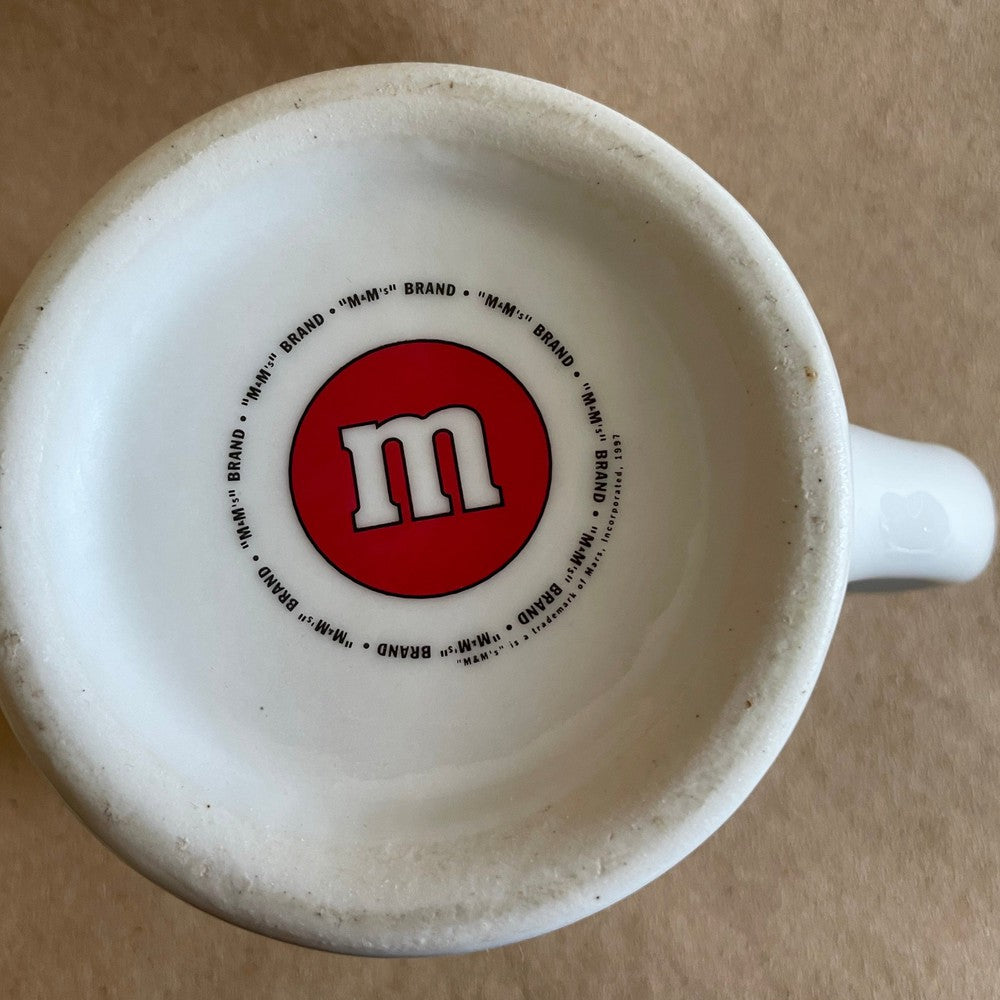 M&M Miss Green Salute Mug-1997