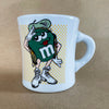 M&M Miss Green Salute Mug-1997