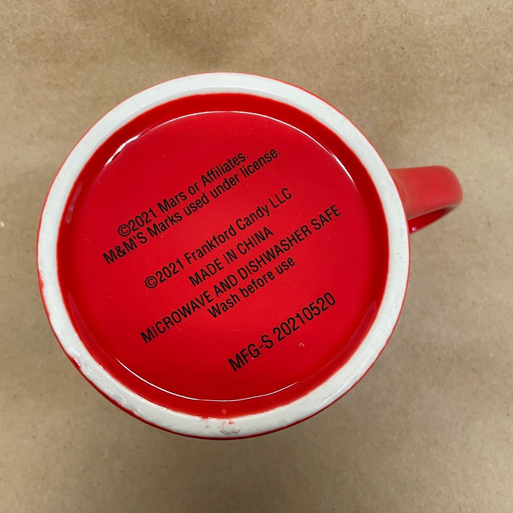 M&M's Red Peanut Red Looks Good on Me Mug-2021