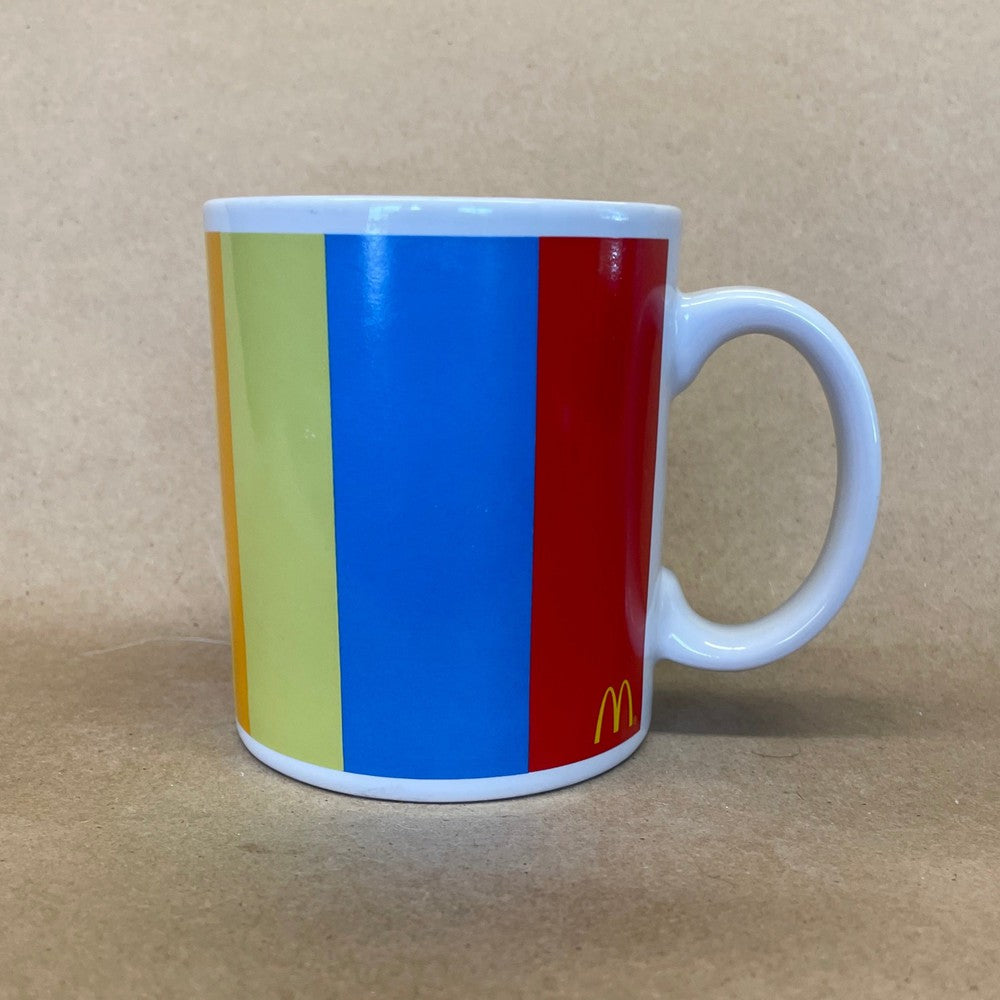 McDonald's Colorful Stripe Mug