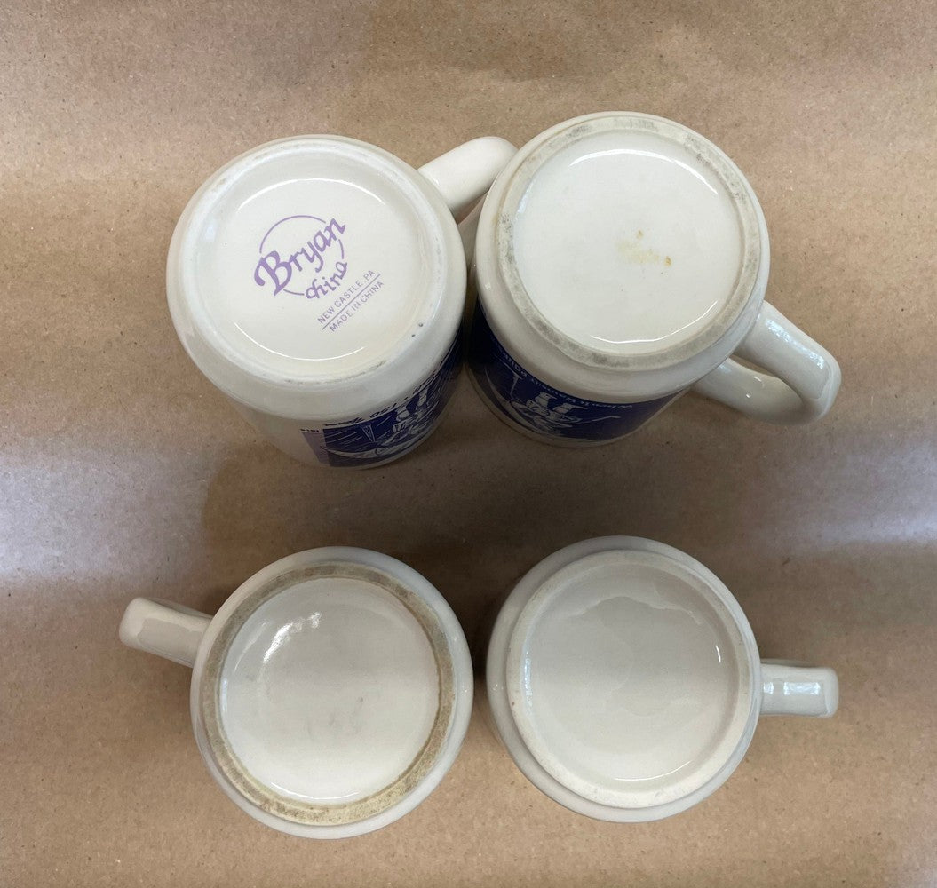 Morton Salt Mugs-Set of 4