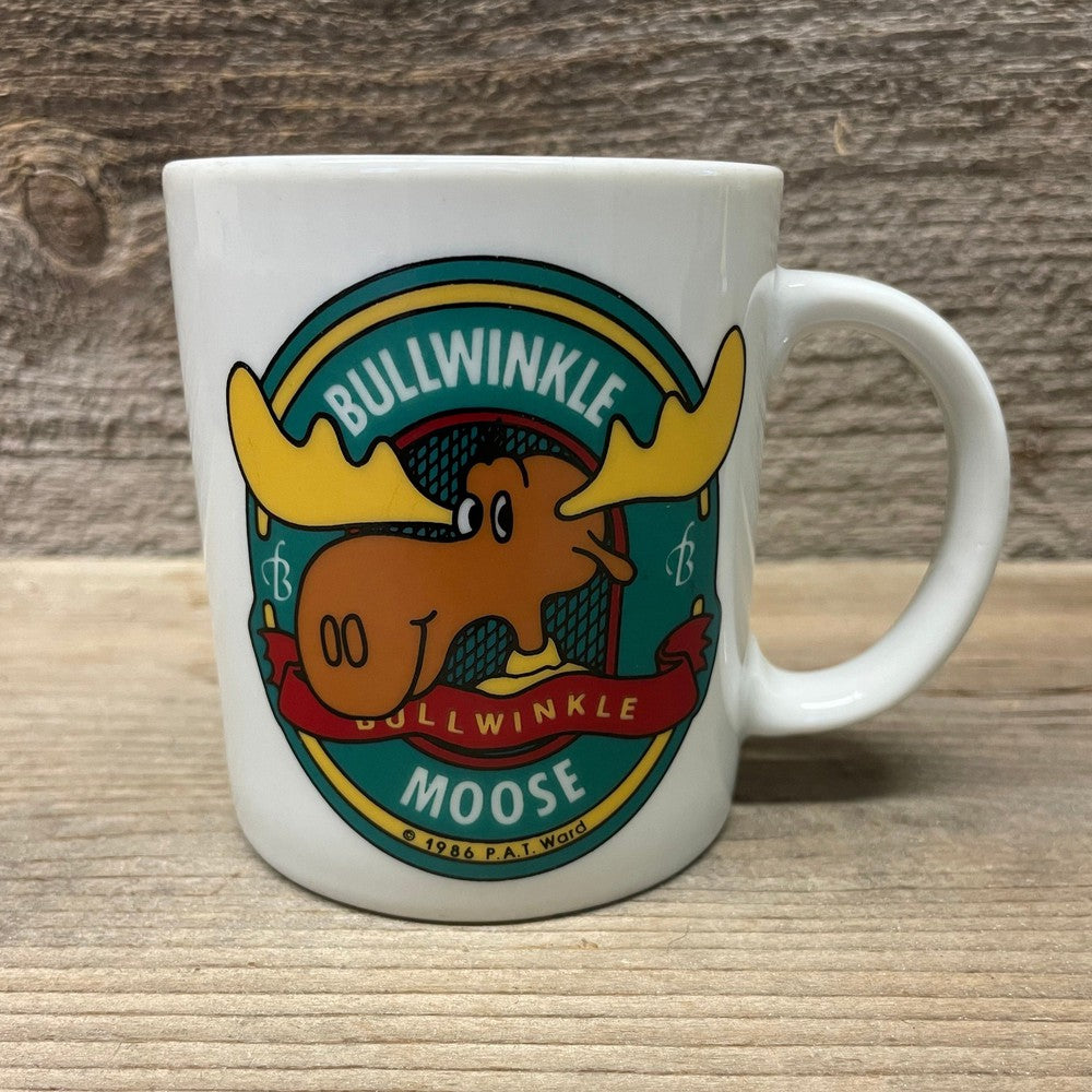 N. J. Croce Bullwinkle Moose Mug-1986