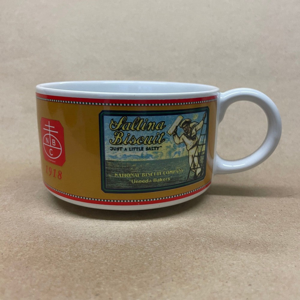National Biscuit Company Saltina Biscuit Mug