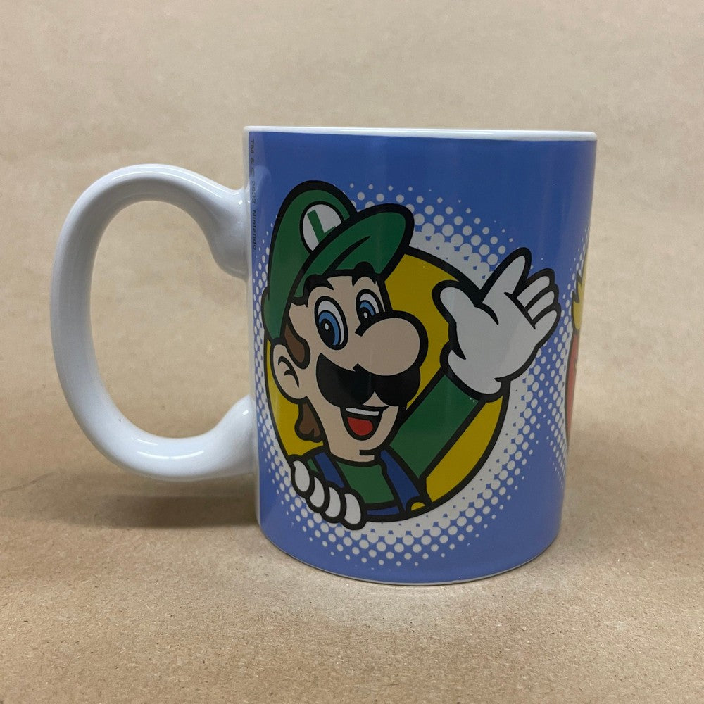 Nintendo Super Mario Princess Peach Luigi Mug