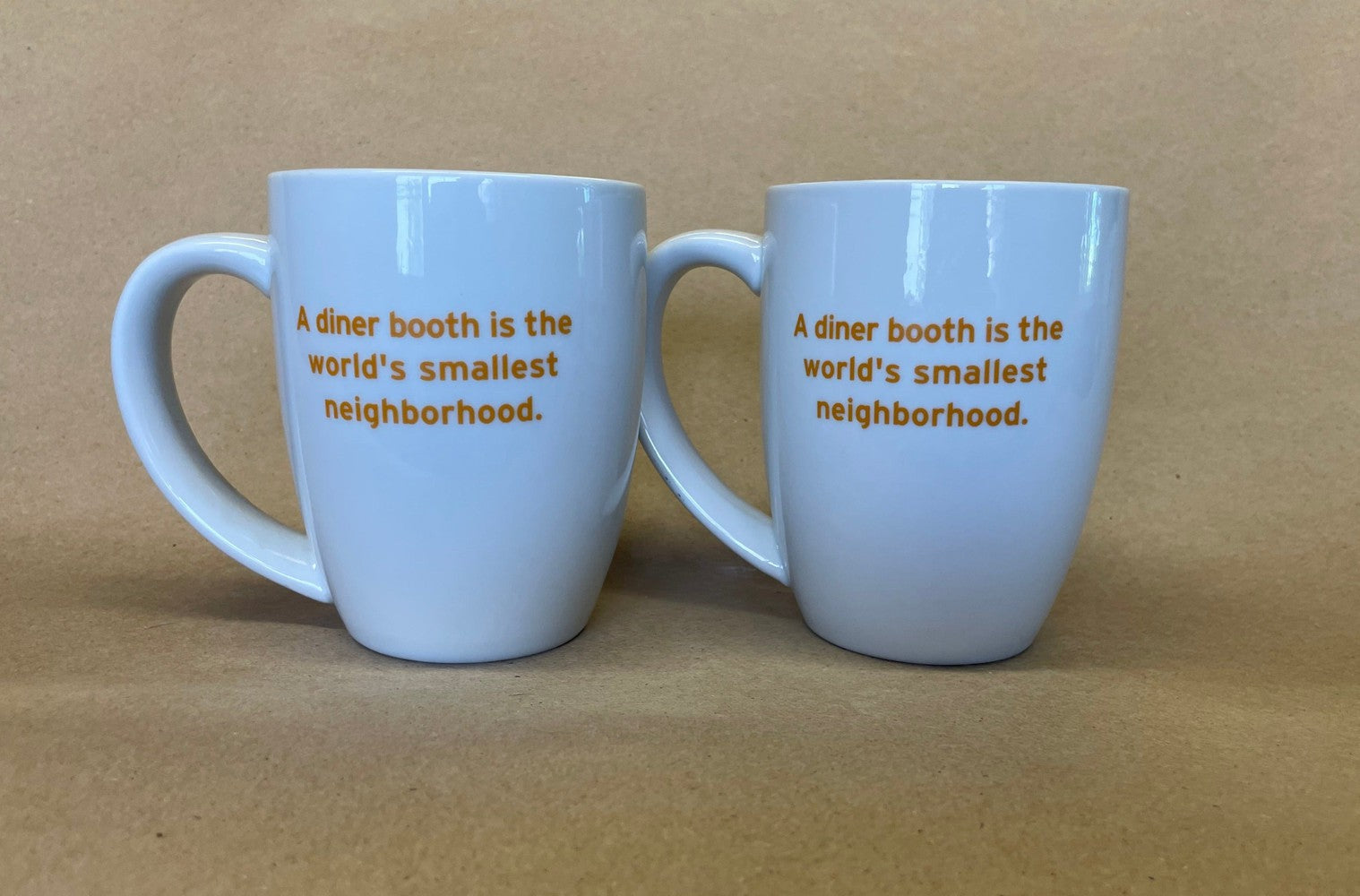 Oneida Denny's "A diner booth..." Mugs-Pair