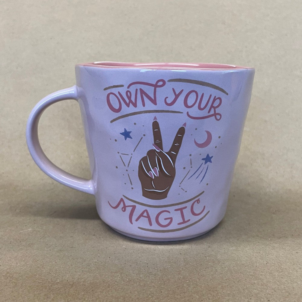 Own Your Magic Peace Sign Mug
