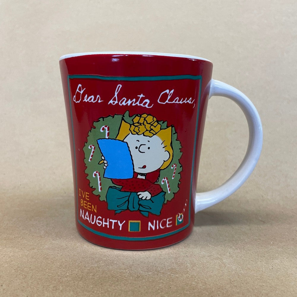 Peanuts Sally Dear Santa, I've been... Mug