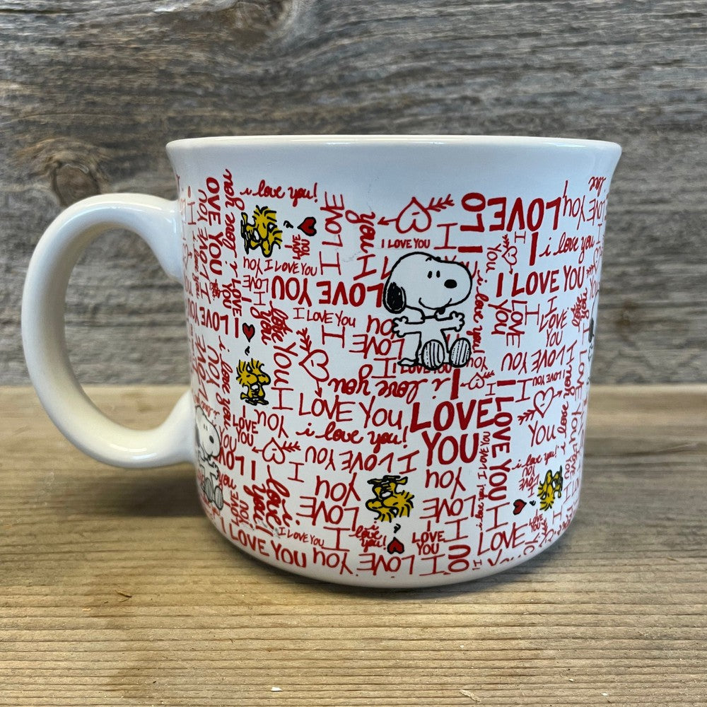 Peanuts Snoopy I Love You Valentine Mug