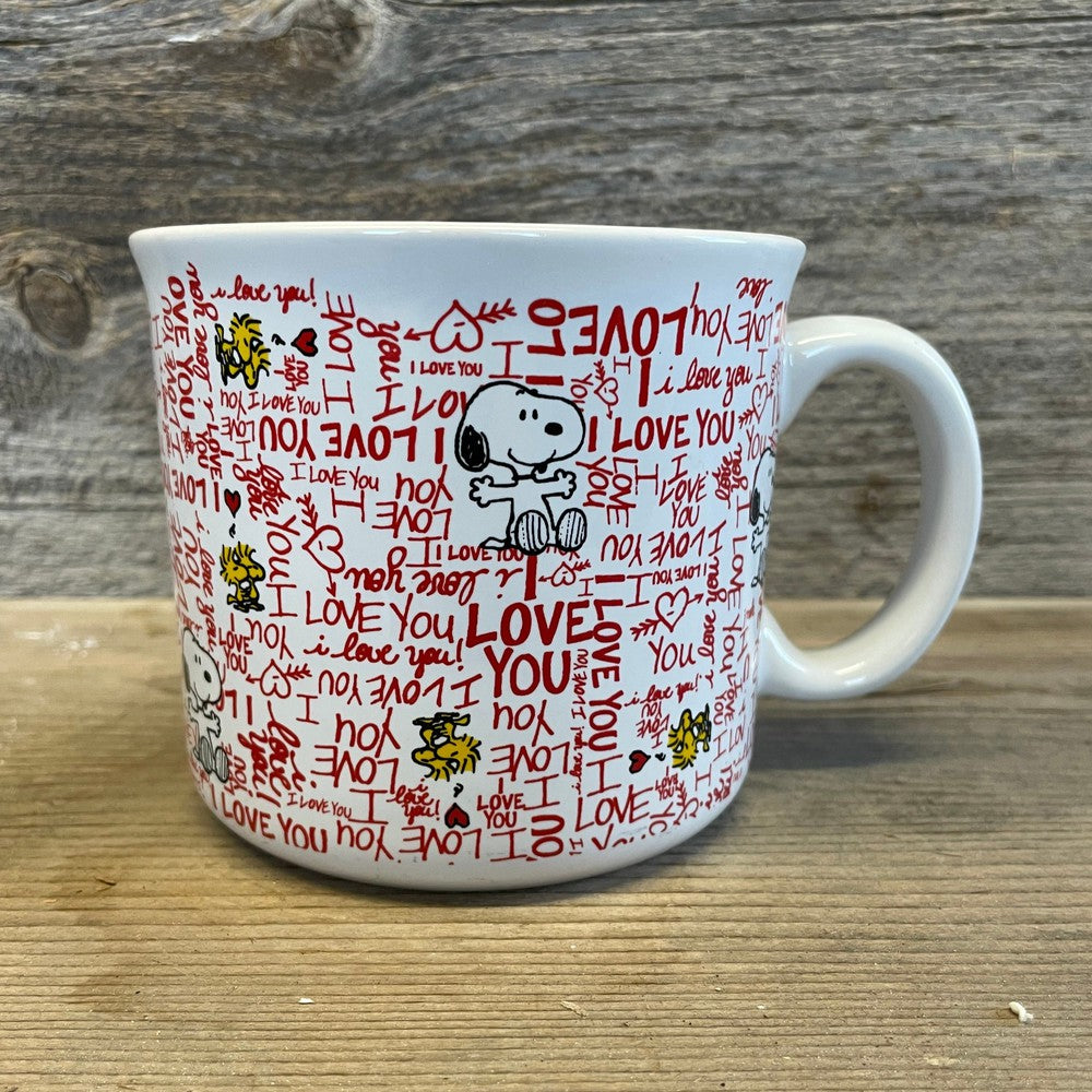 Peanuts Snoopy I Love You Valentine Mug