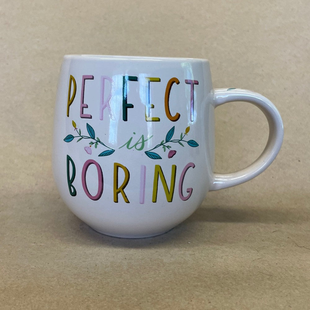 Perfect Is Boring Mug