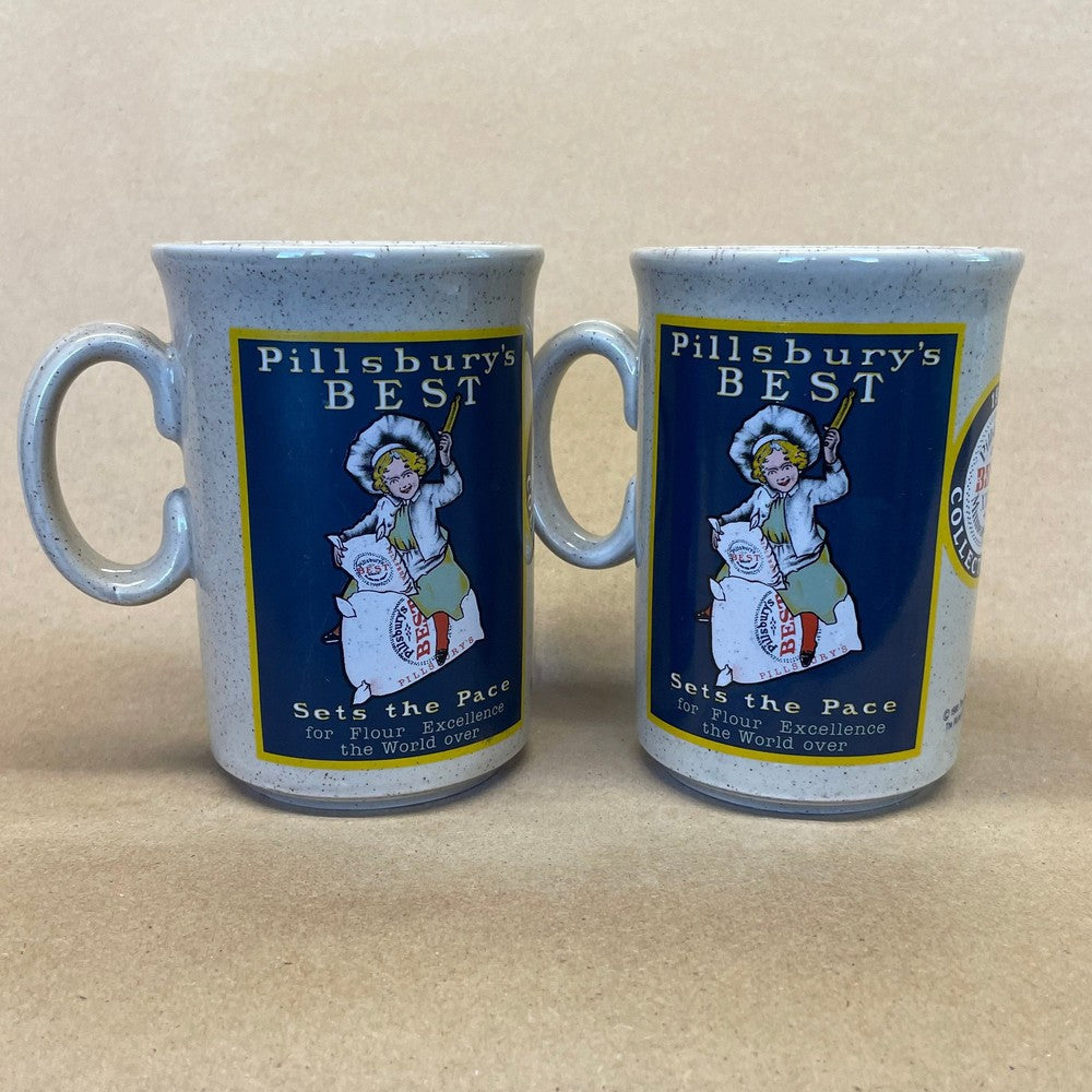 Pillsbury's Best Collectors Mugs-1986 Pair