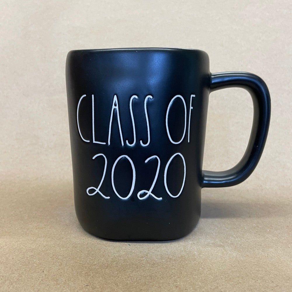Rae Dunn Artisan Collection Black Class of 2020 Mug