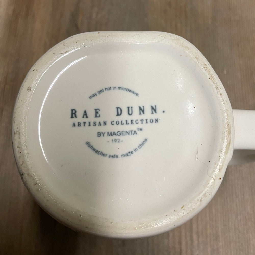 Rae Dunn Artisan Collection Think Pawsitive Mug