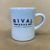 Rival Bros Coffee Roasters Milk Glass Mug