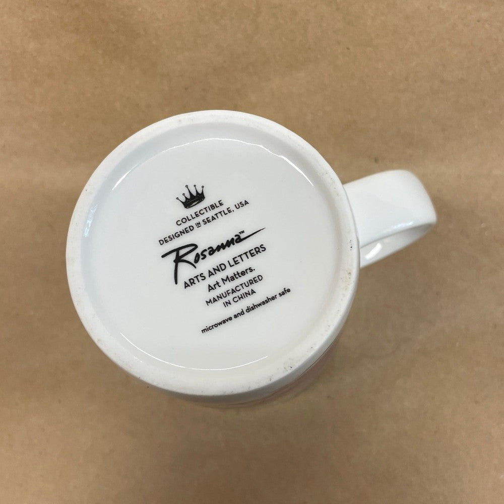 Rosanna Arts & Letters Theatre Mug