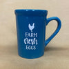 Royal Norfolk Blue Farm Fresh Eggs Mug