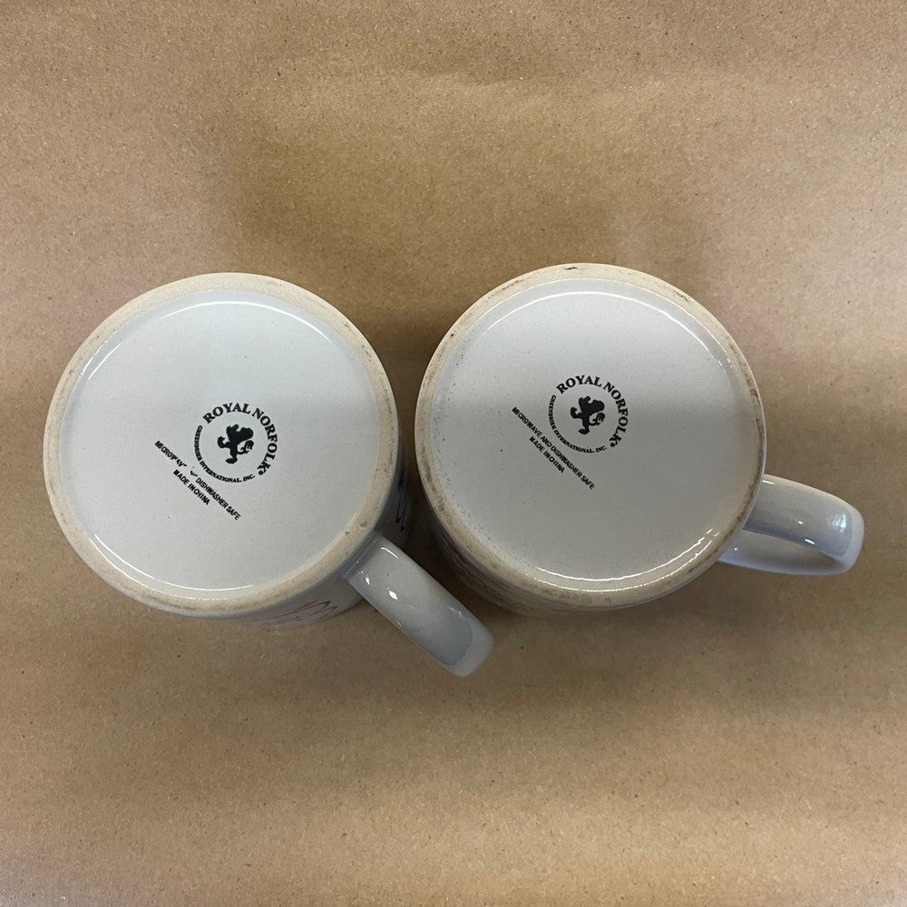 Royal Norfolk I Saved My Best Friend Mugs-Pair
