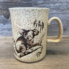 Sandalwood Etched Koala Bear Australia Mug