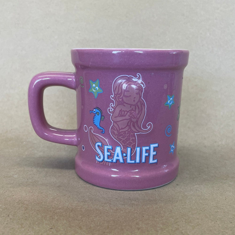 Sea Life Mermain Embossed Mug