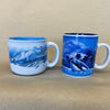 SeaWorld Dolphin & Whale Mugs-Pair