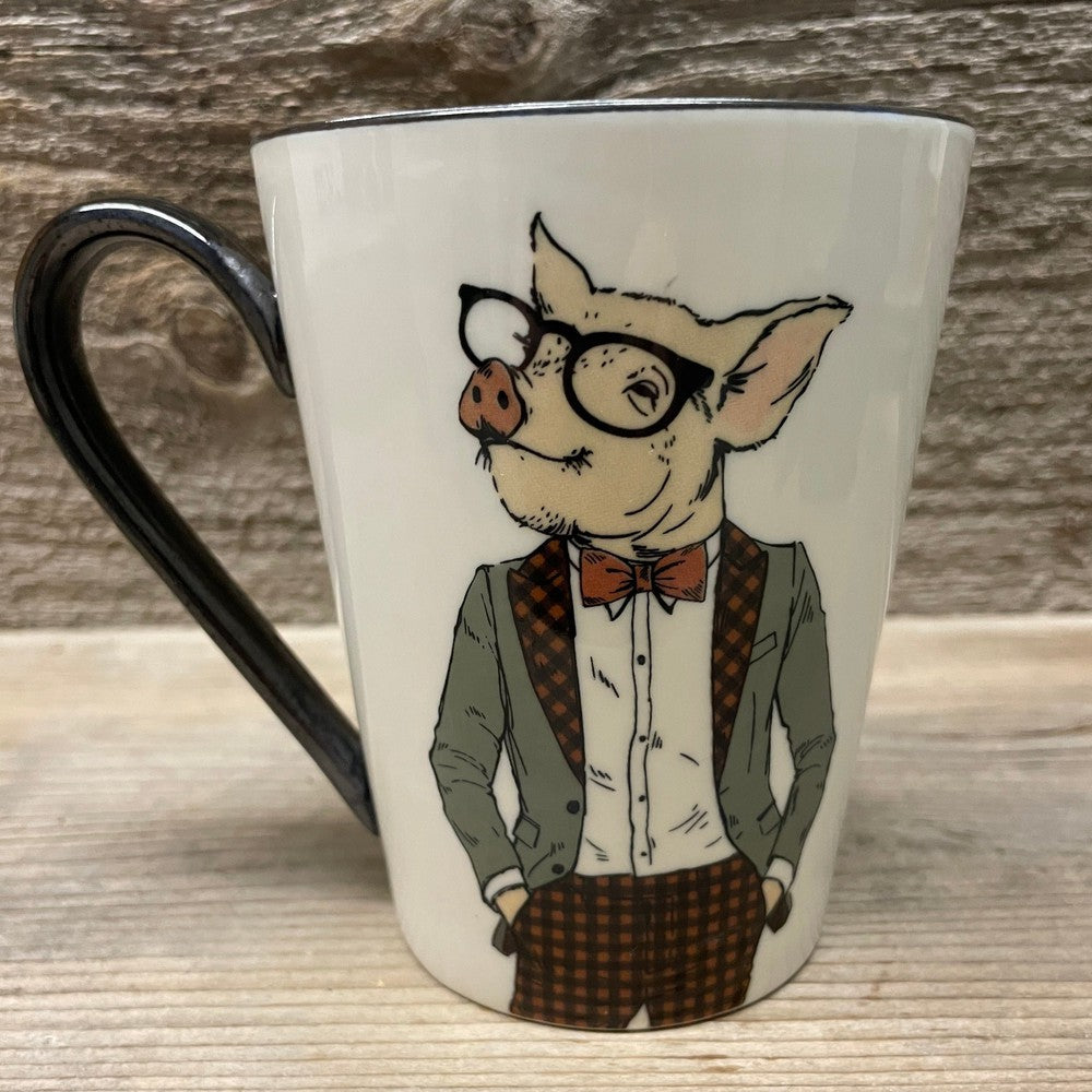 Signature Hipster Pig Mug