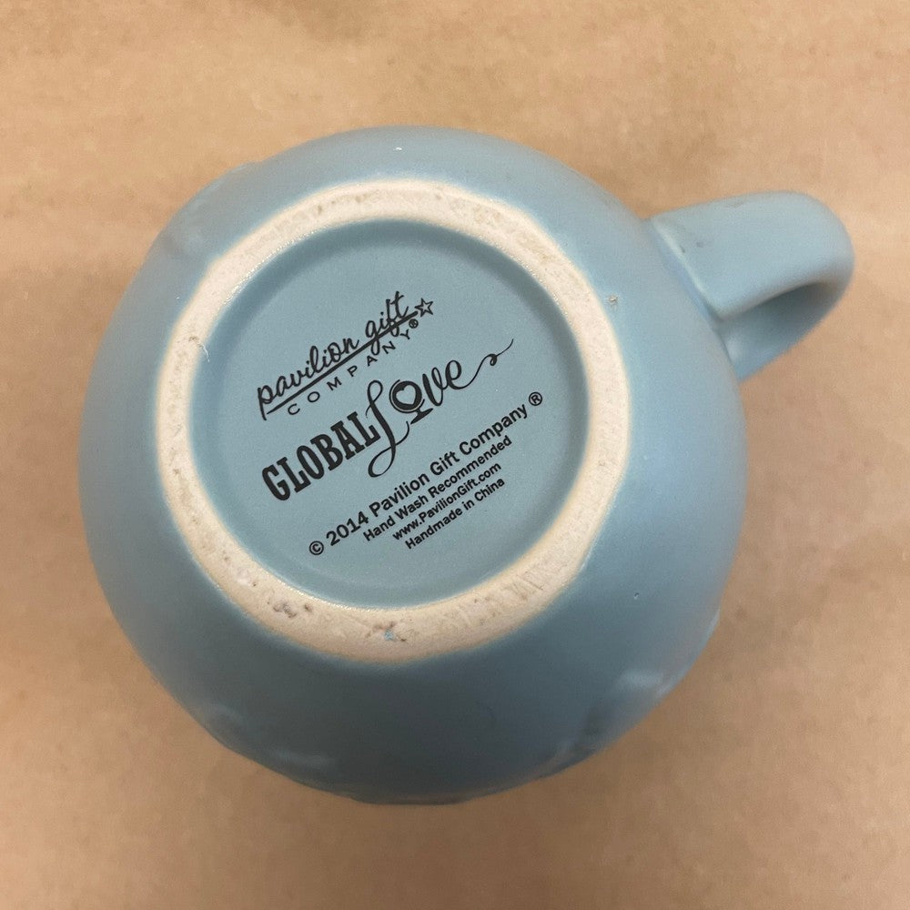 Smile and The World Will Smile With You Embossed Mug-2014