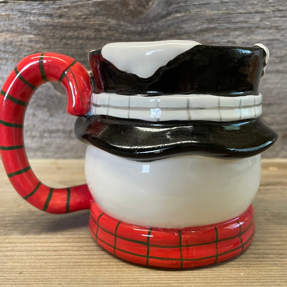 Snowman Figural 3D Mug