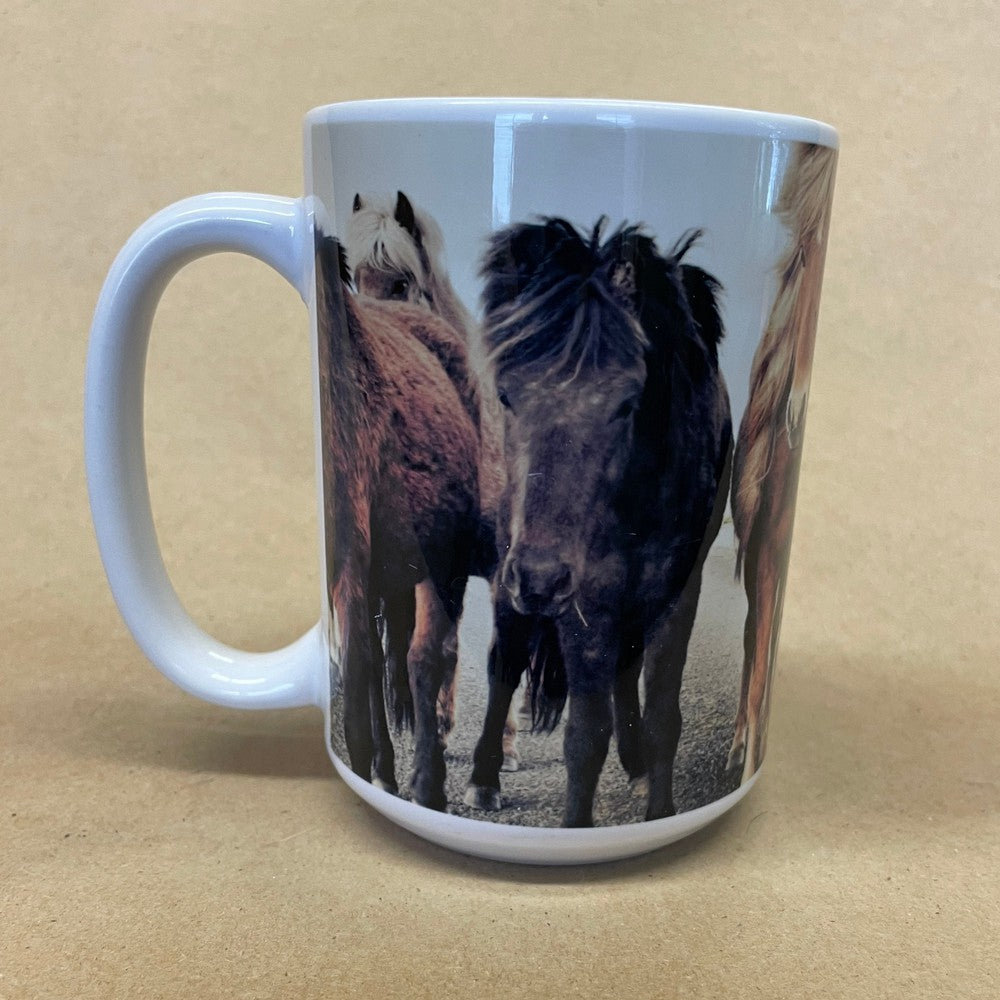 Society 6 Horses Mug