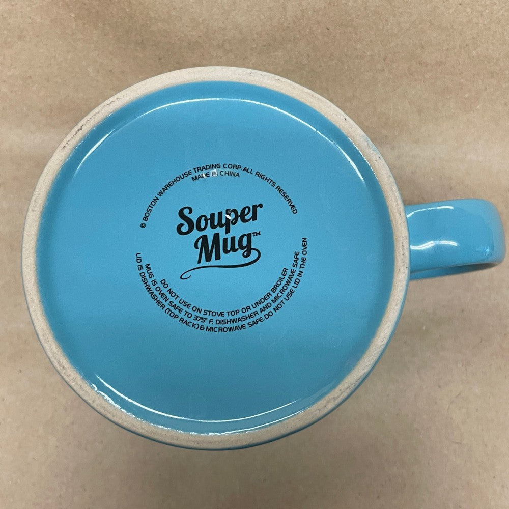 Souper Mug Caring with a Smile Large Mug