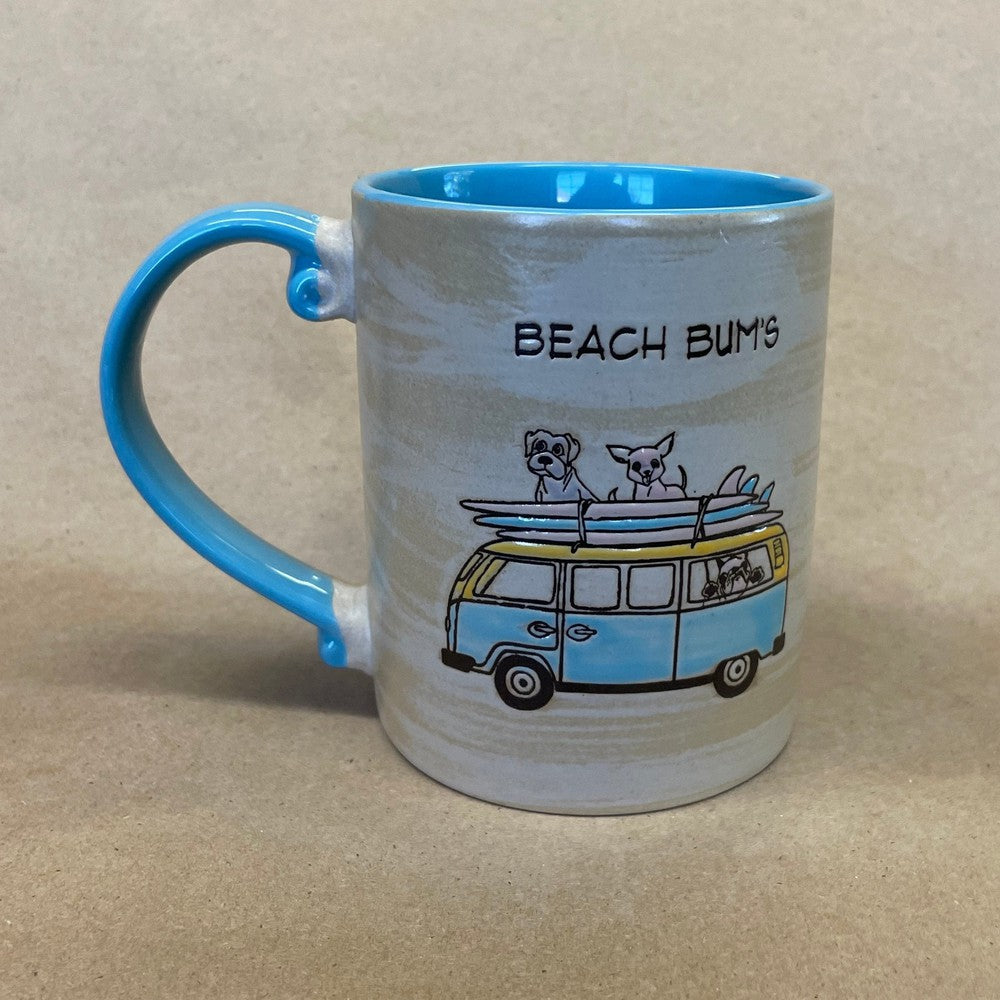 Spectrum Designz Beach Bums Dogs Mug-2018