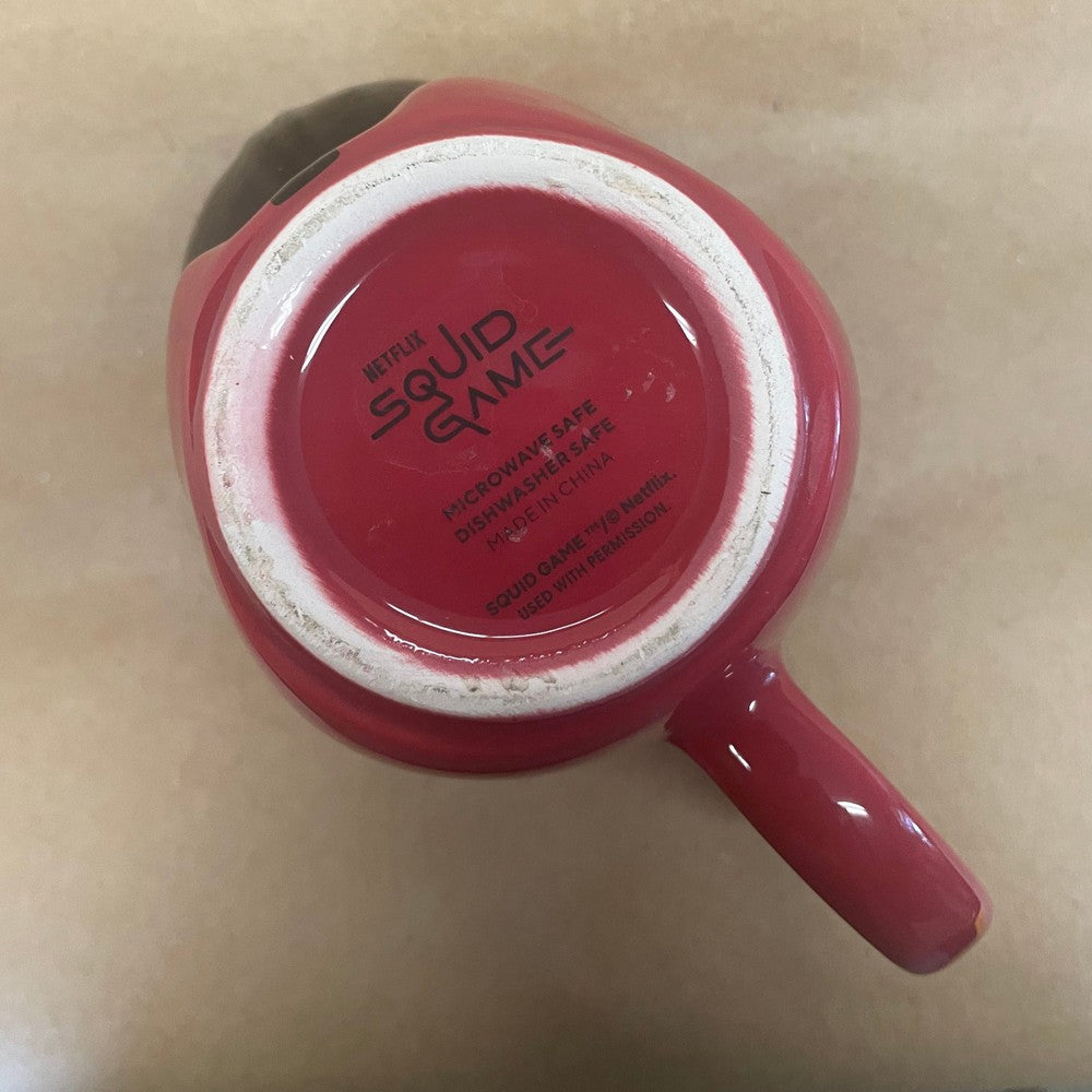 Squid Game Red Guard Triangle 3D Mug