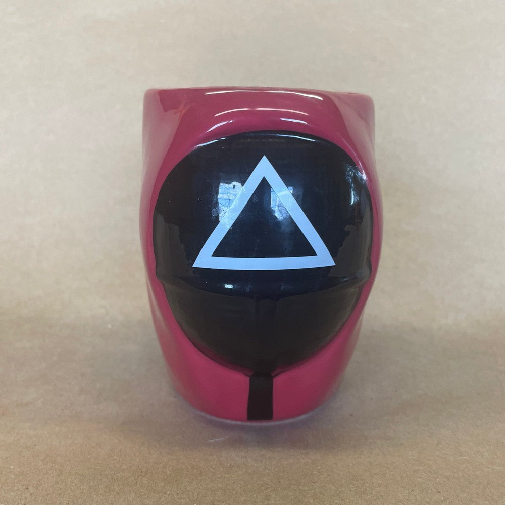 Squid Game Red Guard Triangle 3D Mug