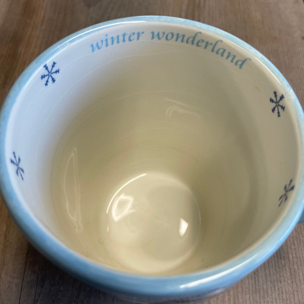 St. Nicolas Square Winter Wonderland Embossed Mug