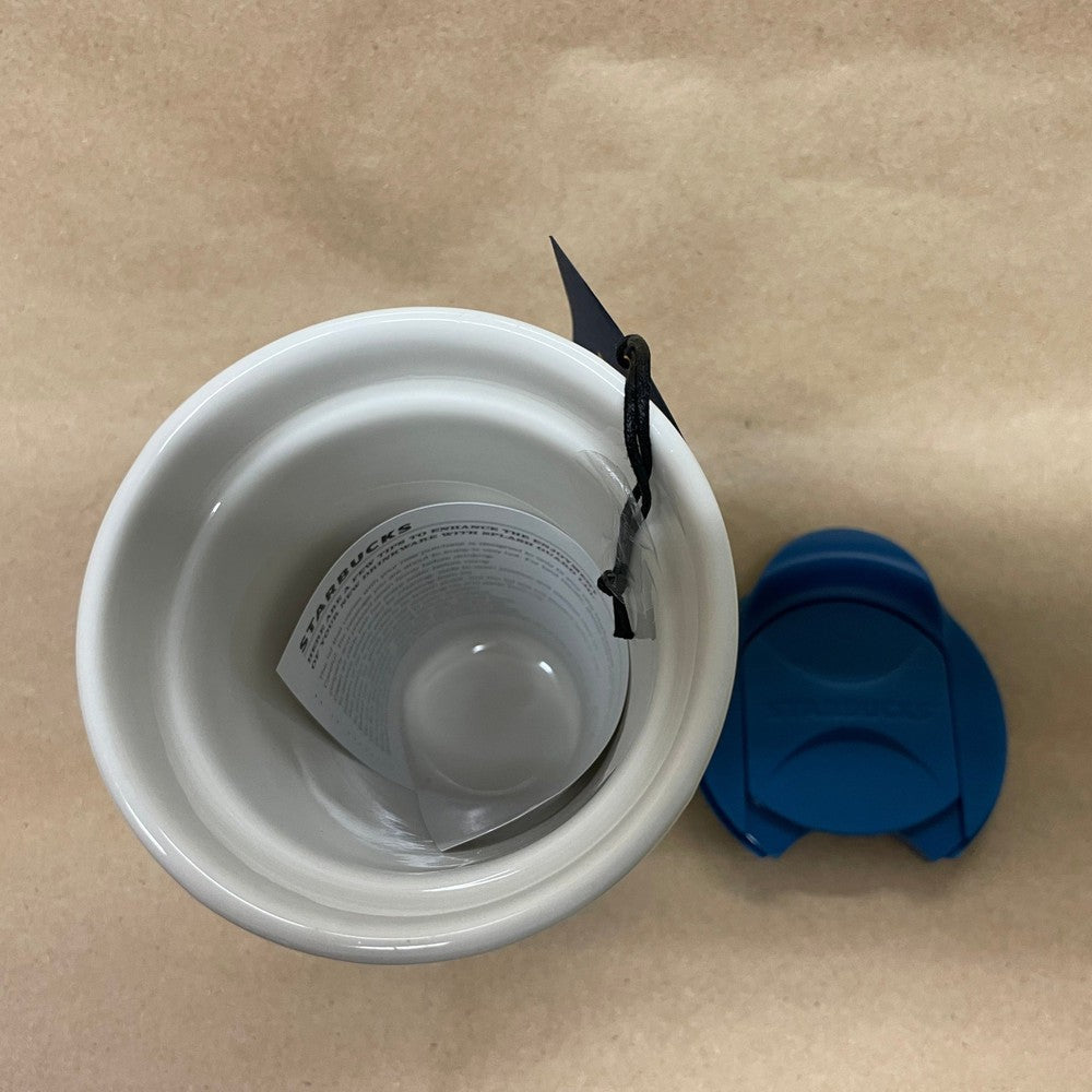 Starbucks Anniversary Swarovski Crystal Lips Ceramic Tumbler Mug-2016