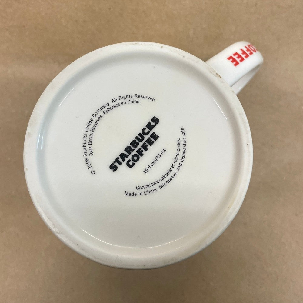 Starbucks Coffee in Multiple Languages Mug-2008