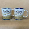 Starbucks Global Icon Collector Series Portland Mugs-2012 Pair