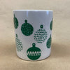 Starbucks Green Christmas Ornaments Mug-2016