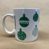 Starbucks Green Christmas Ornaments Mug-2016