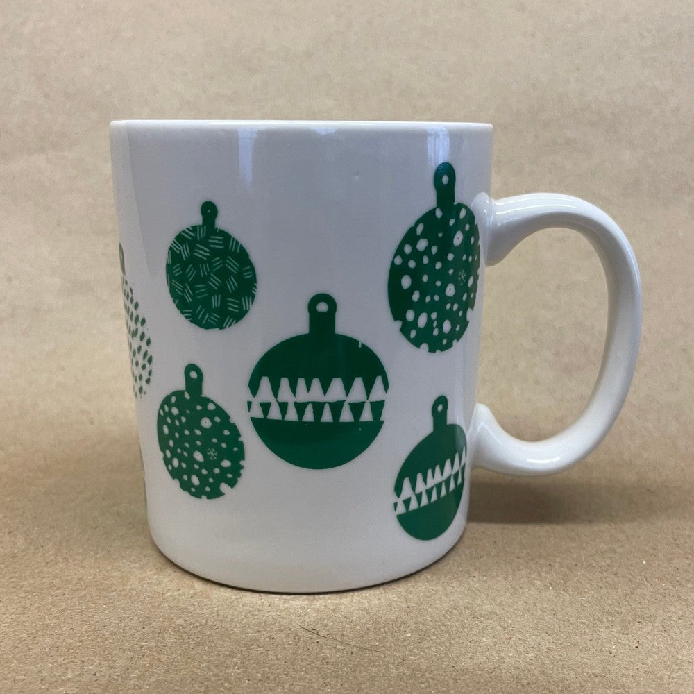 Starbucks Green Christmas Ornaments Mug-2016