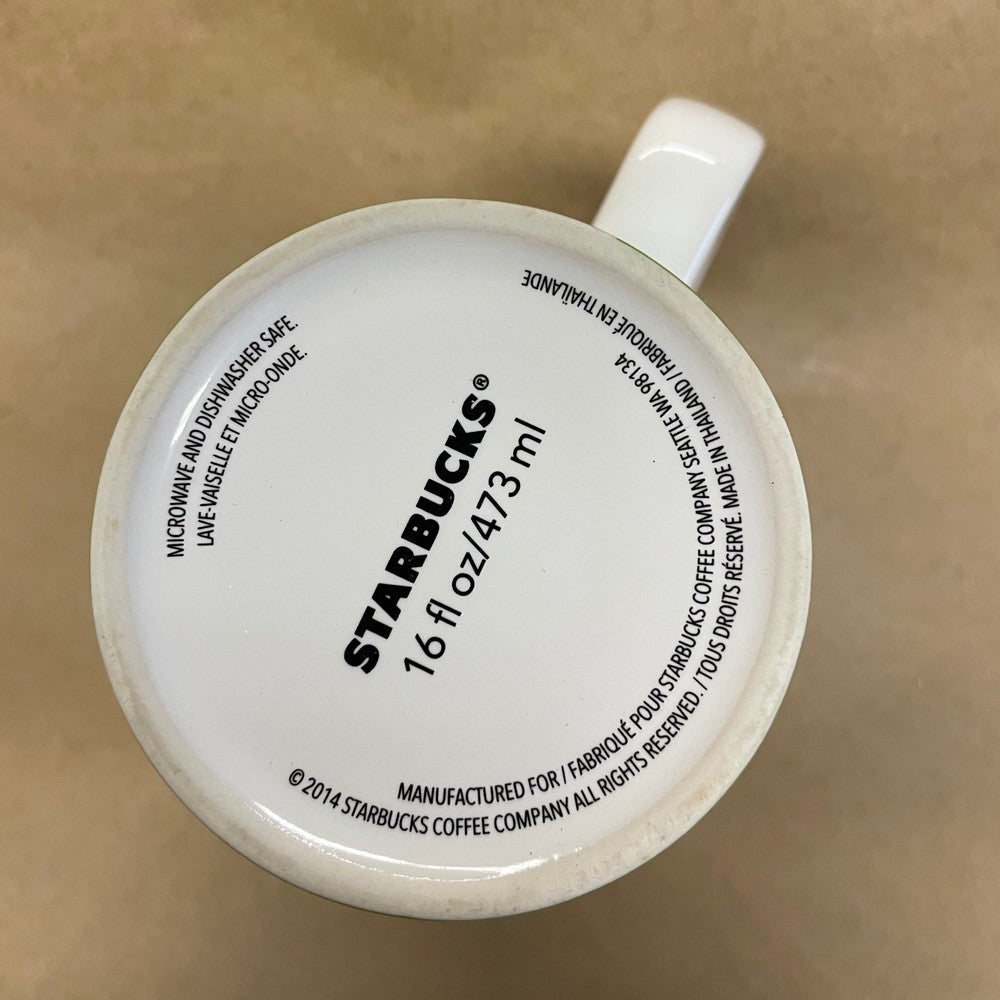 Starbucks Green Dot Collection Bird on Bike-2014