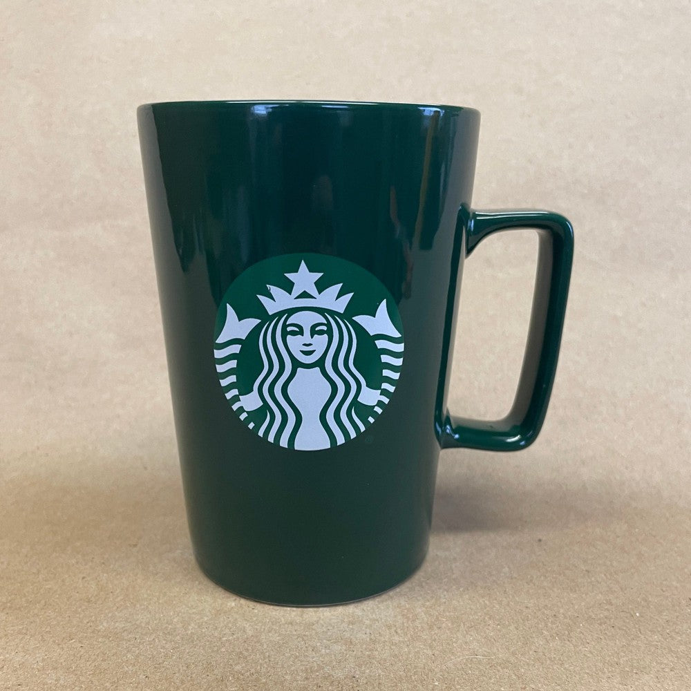 Starbucks Green with Siren Logo Tall Square Handle Mug-2020