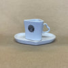 Starbucks Heart Shaped Siren Expresso Mug with Saucer-2008