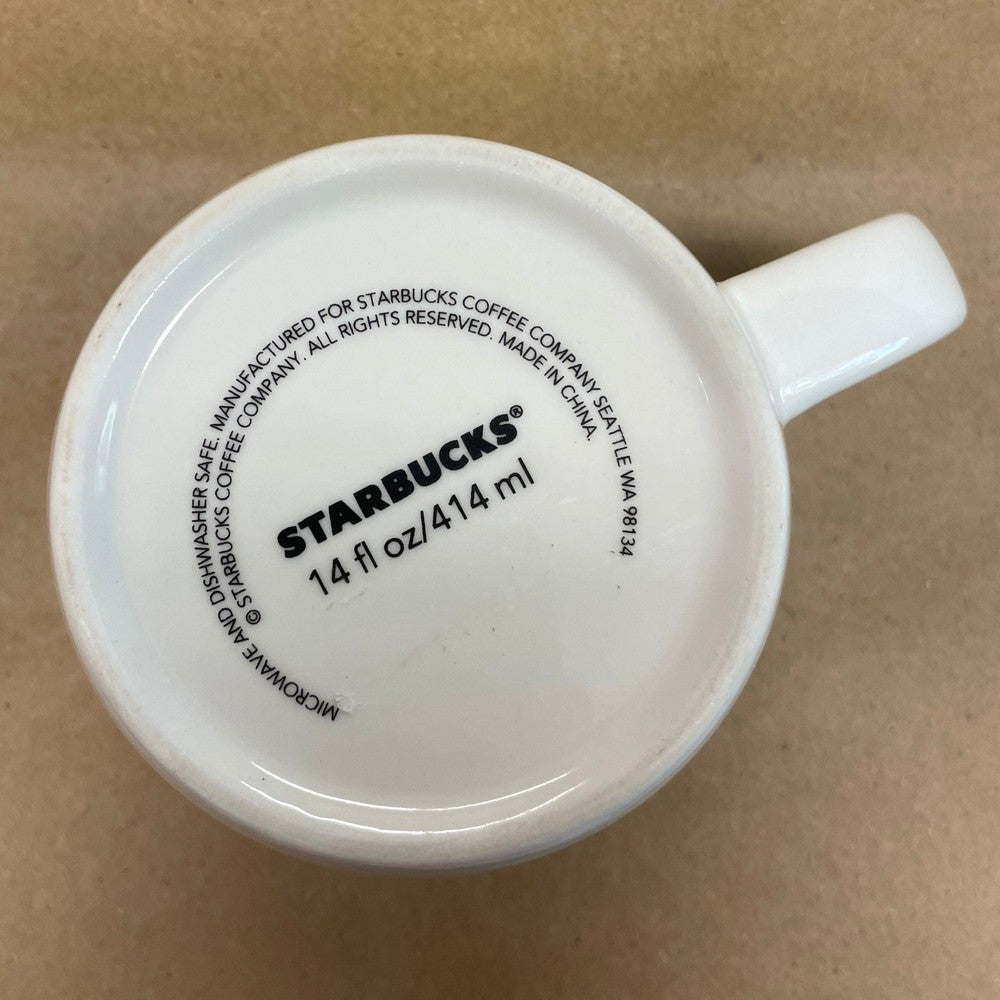 Starbucks Joyful Peace Sign Mug