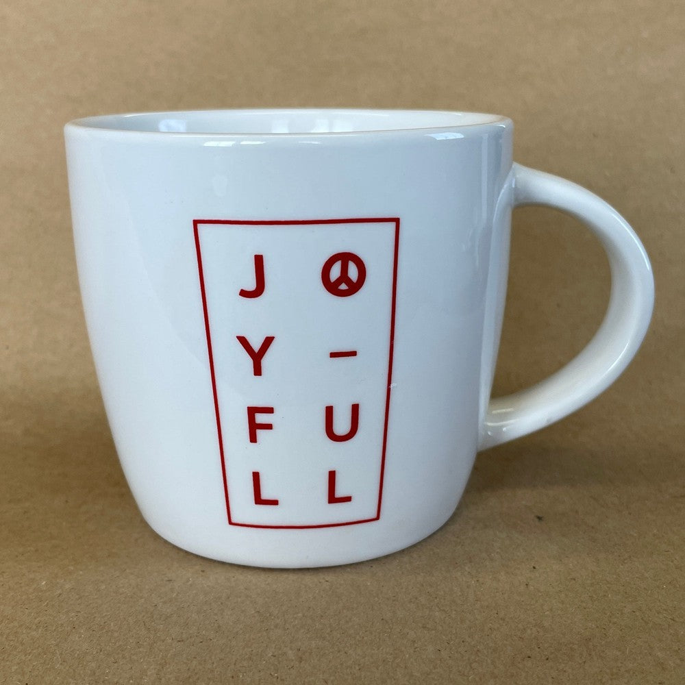 Starbucks Joyful Peace Sign Mug