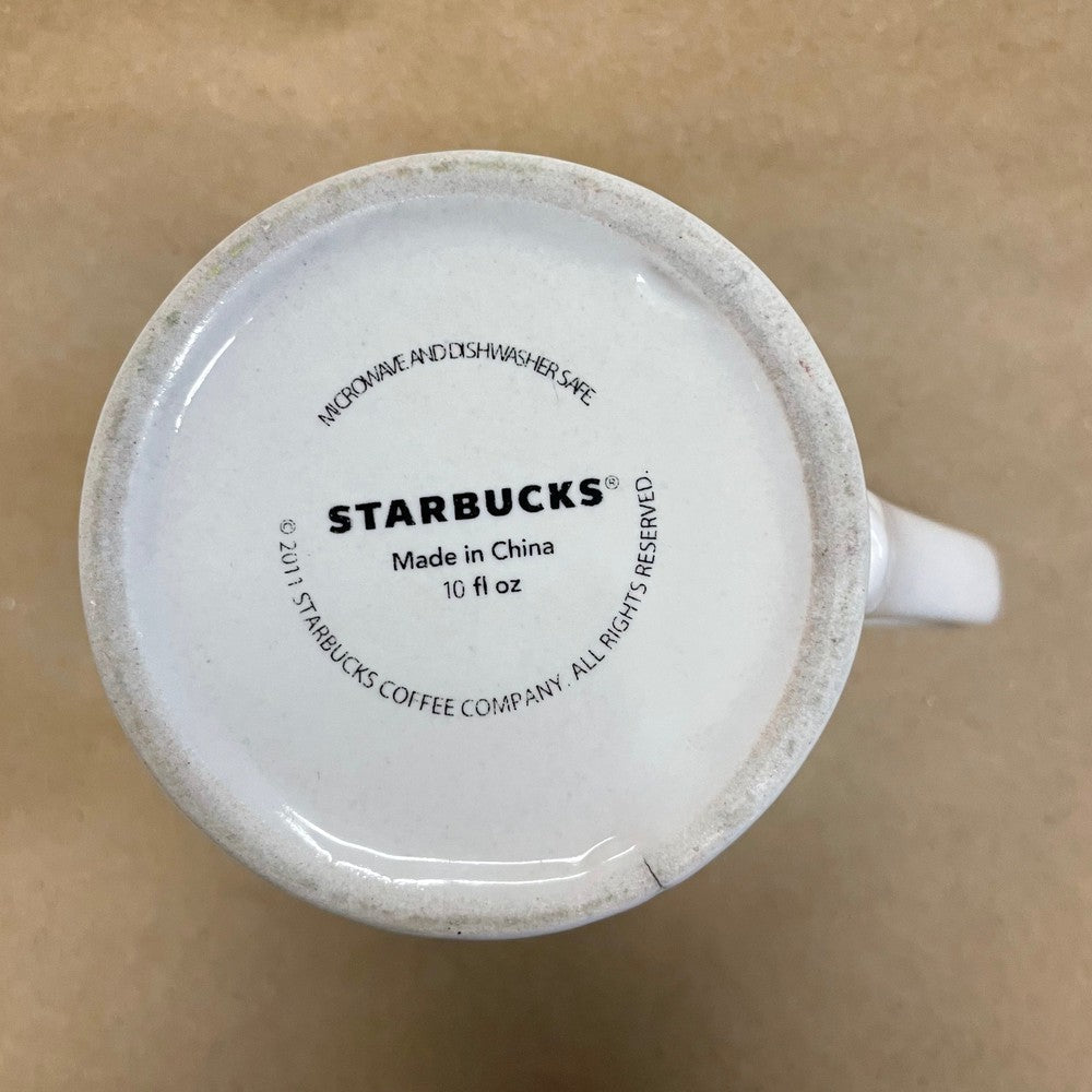 Starbucks Love Birds Pine Cones Mug-2011